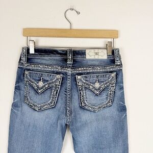 Miss Me Embellished Y2K Capri Jean
